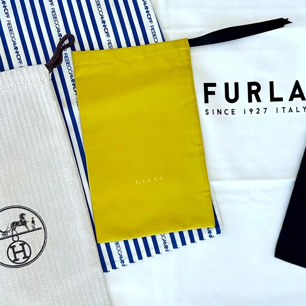 Assortment of Designer Dust Bag Collection